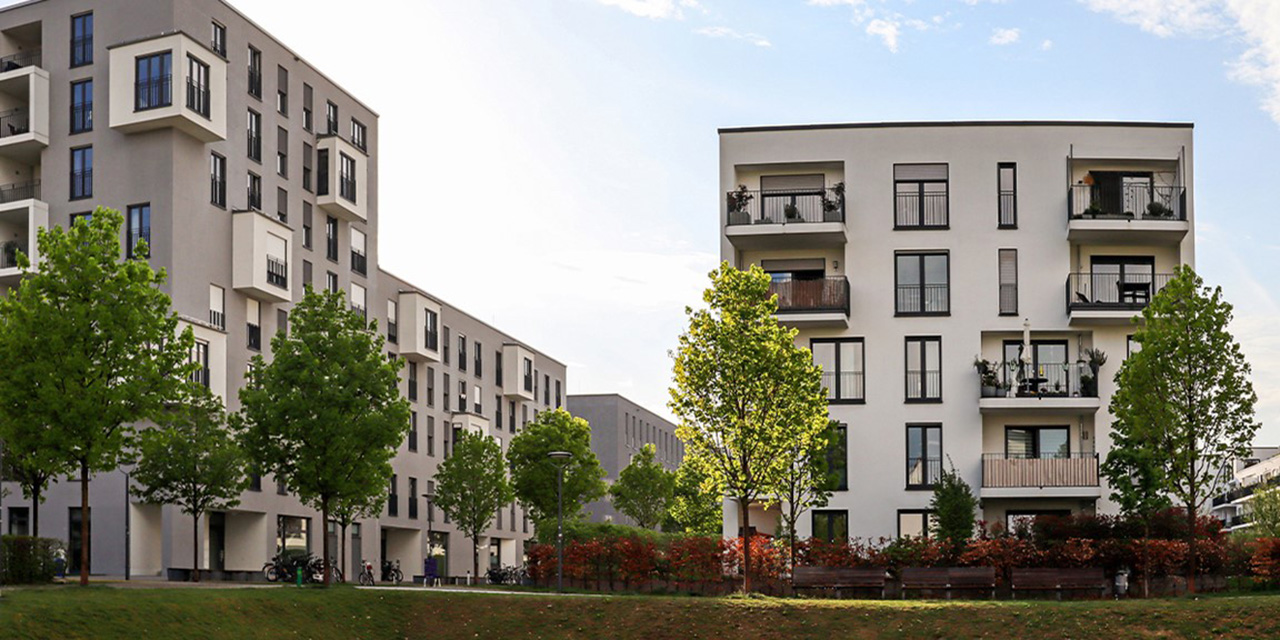 Multi-family residential building complex during the day 